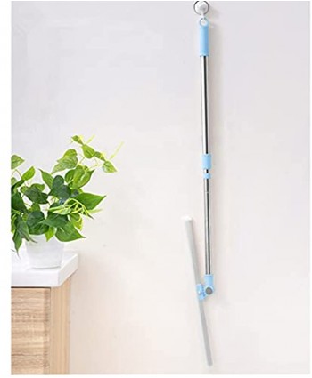 JEBBLAS Wet Room Floor Squeegee with Long Handle Shower Room Floor Mop Professional Window Scrubber Squeegee with Adjustable Extended Pole 36.6 to 51.20 inch 16.69 Inch Wide Silicone Blade