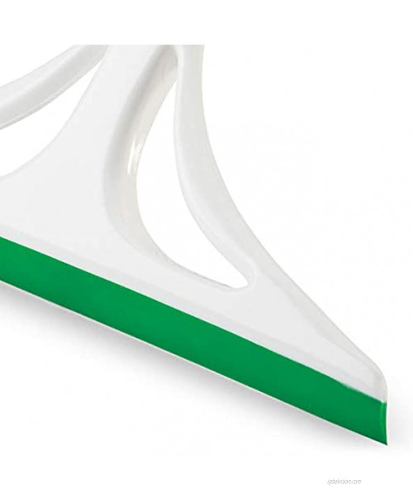 Libman Commercial 1070 Shower Squeegee Polypropylene and Sanoprene 8 Wide Green and White Pack of 6