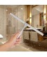 MorNon Shower Squeegee Stainless Steel Glass Window Squeegee for Shower Doors Bathroom Window and Car Glass 10"