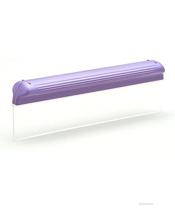 One Pass Classic 12 Waterblade Silicone T-Bar Squeegee Purple…