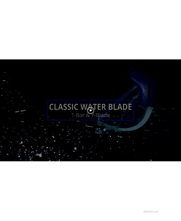 One Pass Classic 18 Waterblade Silicone T-Bar Squeegee Yellow