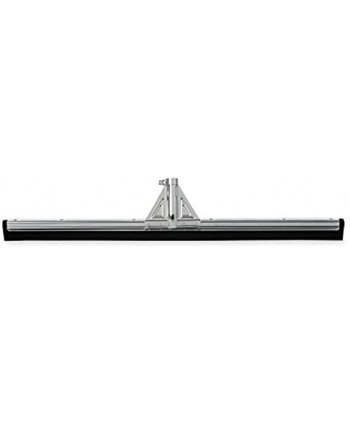 Rubbermaid Commercial Products Heavy-Duty Floor Dual Squeegee for Concrete Garage Basement Floor and Commercial Car Industry Environment 30" L X 3.25" W x 5.5" H Black FG9C2900BLA