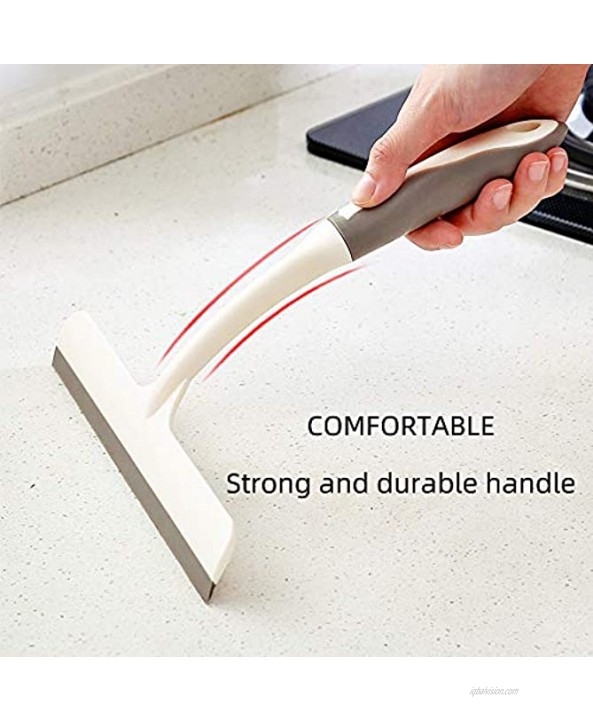 Shower Squeegee,Bathroom Squeegee Window Wiper Glass Cleaner Squeegee Portable All-Purpose Squeegee for Kitchen Car Glass Mirror Shower Door Tile