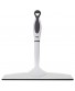 Superio Rubber Squeegee Grey 10" Streak Free All Purpose Window Squeegee Comfort Grip Handle and Hanging Hook.