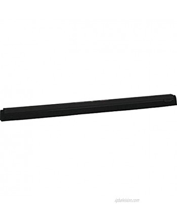 Vikan 77759 Foam Rubber Double Squeegee Replacement Blade 28" Black