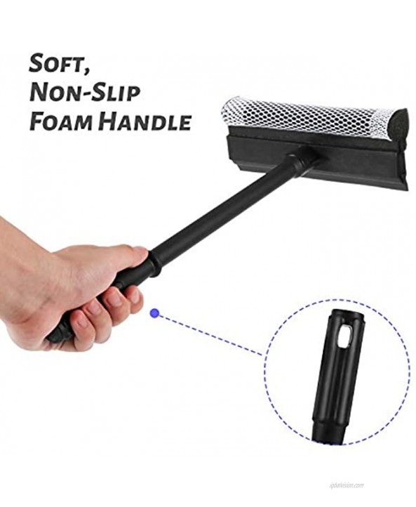 Window Squeegee Car Cleaning Tool for Windshield Windows Cleaner with Handle Professional Shower Glass Scrubber Auto Washing Tools Small Bathroom Washer