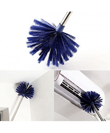 Cobweb Duster MEIBEI Removable and Washable Ceiling Fan Duster with Long Handle-72.1" Non-Scratch Bristles Cobweb Brush for Cleaning High Ceiling Book Shelve Curtain Rod