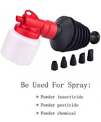 Huge Capacity Powder Duster Hand Sprayer Evenly Dispenses Powder,1 Pack