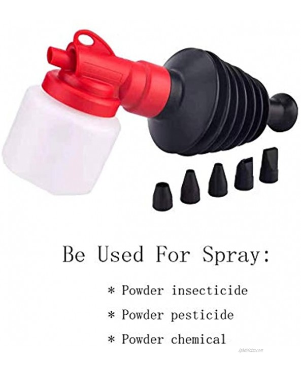 Huge Capacity Powder Duster Hand Sprayer Evenly Dispenses Powder,1 Pack