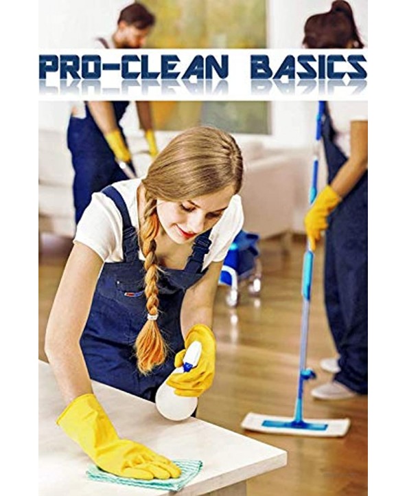 Pro-Clean Basics A21819 Reusable Cleaning Shop Towels 100% Cotton 10 x 12 Red Pack of 5