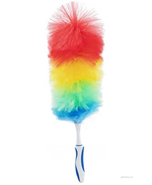 Superio Rainbow Static Duster for Cleaning- Electrostatic Dust Remover for Home