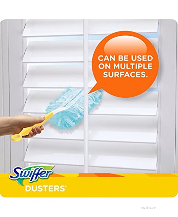 Swiffer 180 Dusters Ceiling Fan Duster Multi Surface Refills with Febreze Lavender 18 Count