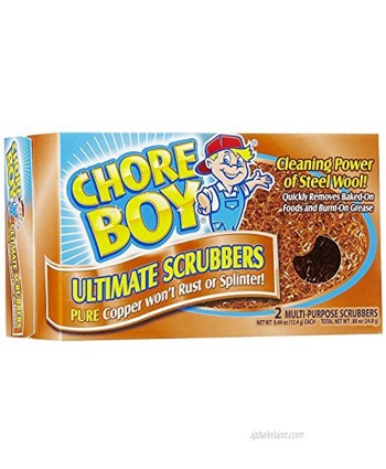 Chore Boy Copper Scouring 4 pack of 2 pads