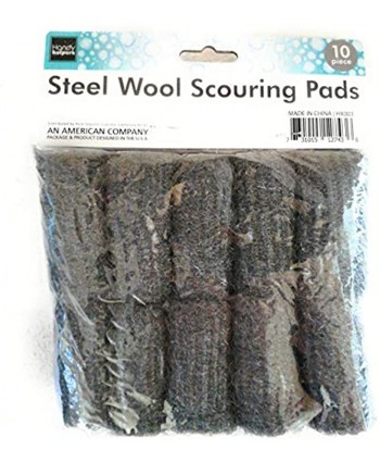 Kole Imports Steel Wool Pads HX003