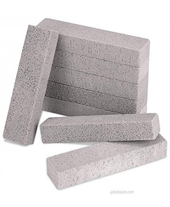 Pumice Toilet Cleaning Stones Scouring Pads Grey Pumice Sticks Cleaner for Toilet,Swimming Pool,Kitchen and Househould Using,8 Pack
