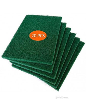 Scouring Pads Heavy Duty Household Cleaning Scrubber with Non-Scratch Anti-Grease Technology Reusable 12 Pads
