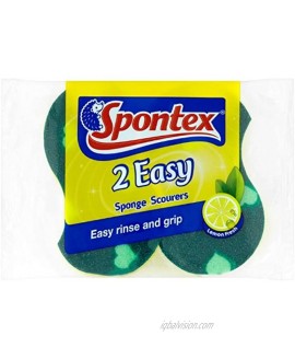 Spontex Easy Sponge Scourer 14 Packs of 2 Total 28 Scourers