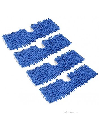 4 Pack Microfiber Flip Mop Refills Replacements for Compatible with Dual Action Mop Refil