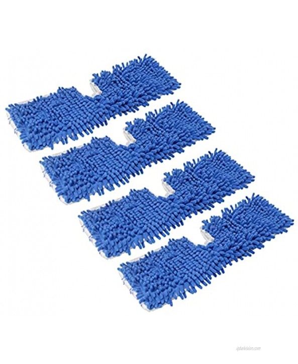 4 Pack Microfiber Flip Mop Refills Replacements for Compatible with Dual Action Mop Refil