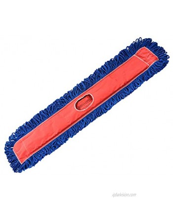 Alpine Industries Heavy Duty Microfiber Mop Head Cleans Wide Areas Commercial Super Absorbent Mop Head 36 in Single Pack
