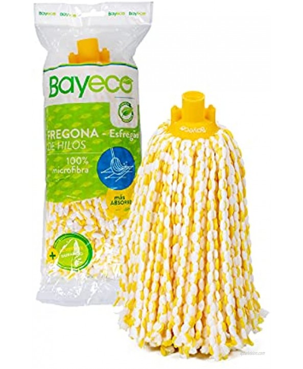 Bayeco Microfibre Mop Yellow One Size