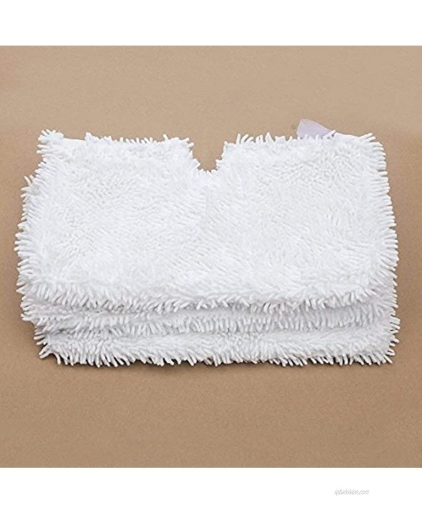 DUOSHIDA TM 4pcs Replacement Steam Mop Pad Duster Microfiber Cleaning Pads for Shark S3550 Series S3501 S3601 S3550 S3901 S3801 SE450