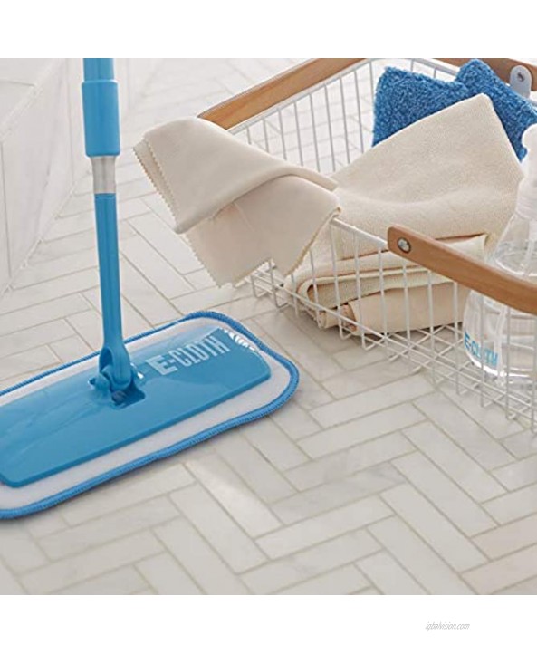 E-Cloth Mini Deep Clean Mop Reusable Microfiber Mop for Floor Cleaning 300 Wash Guarantee 1 Pack