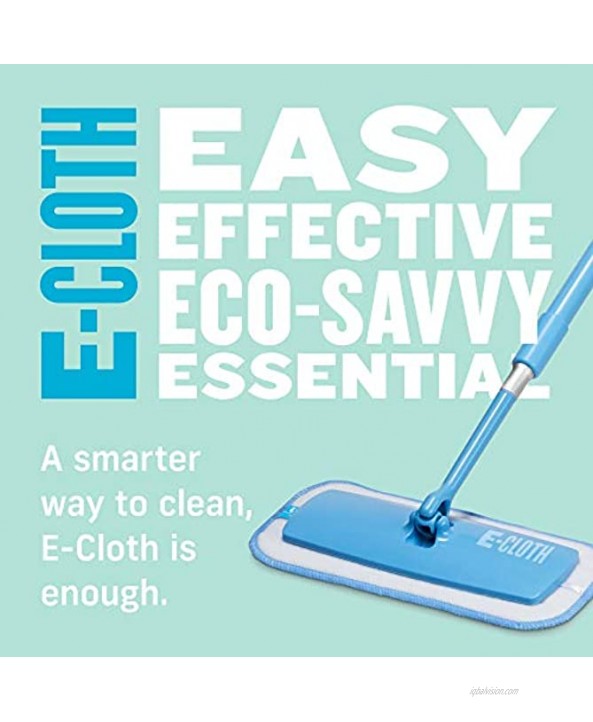 E-Cloth Mini Deep Clean Mop Reusable Microfiber Mop for Floor Cleaning 300 Wash Guarantee 1 Pack
