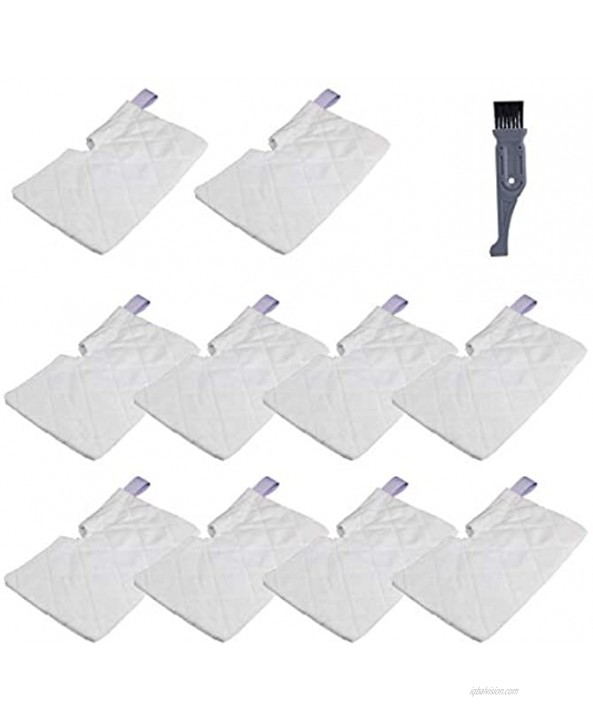 I clean Shark Steam Mop Pads Replacement for Shark Steam Pocket Mop,Compatible with Shark S3501 S3601 S3550 S3901 S3801 10 Packs Washable Microfiber Cleaning Pocket Pads