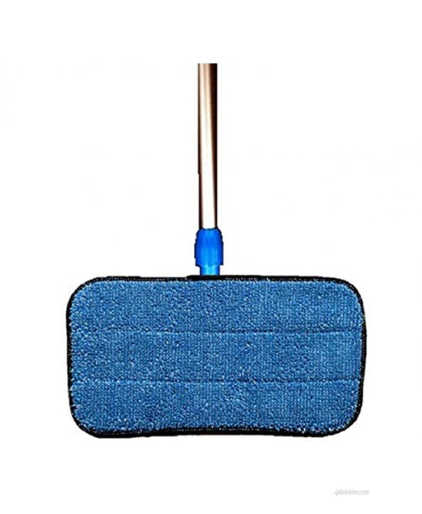 Real Clean 10 Inch Microfiber Wet and Dry Mop Pad Refills Fits 9 to 10 Inch Mop FramesPack of 6