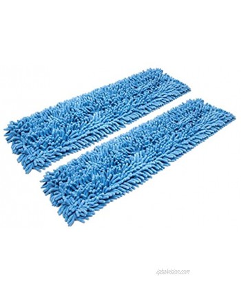 Real Clean 24 Inch Chenille Microfiber Wet Mop Pad Pack of 2
