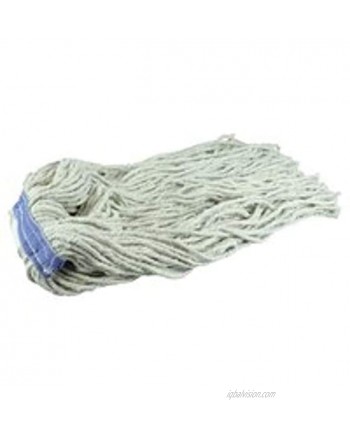 Weiler 75104 24 oz. Wet Mop Head 8-Ply Cotton Yarn Made in The USA Pack of 12