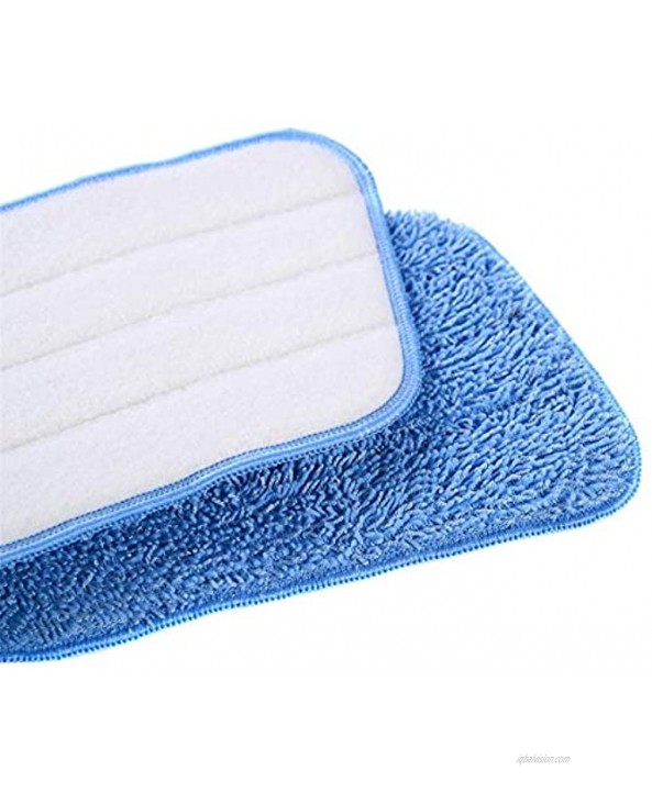 Itpossible 5 Pack 18 x 6 Mop Pads Refill Microfiber Replacement Heads Compatible with Bona Floor Care System