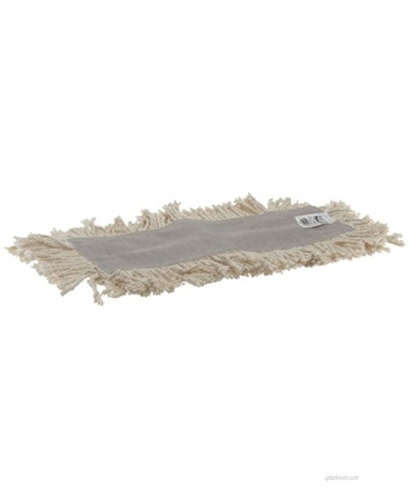 Rubbermaid Commercial FGL15203WH00 Cut-End Disposable-Dust Mop Blend 18-inch White 3-Pack