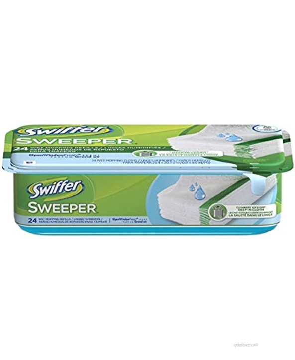 Swiffer 35155 Swiffer Sweeper Wet Open Window Fresh Refills 24 Count