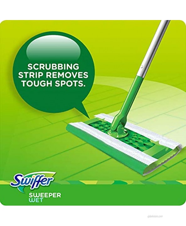 Swiffer Sweeper Wet Mopping Pad Multi Surface Refills for Floor Mop Gain scent 12 Count