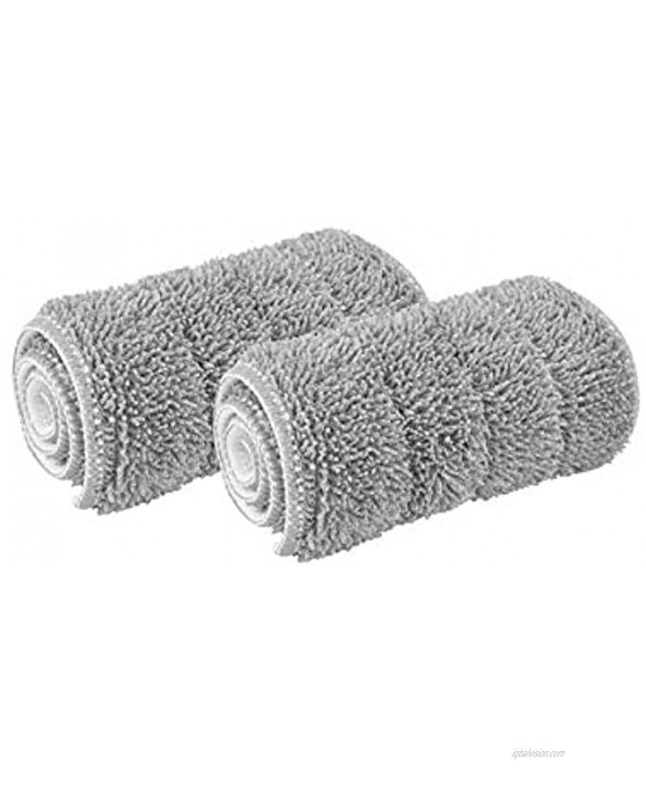 Uncle Jack 18 Microfiber Mop Replacement Head 2 Pack Wet Dry Mop Pad Refill