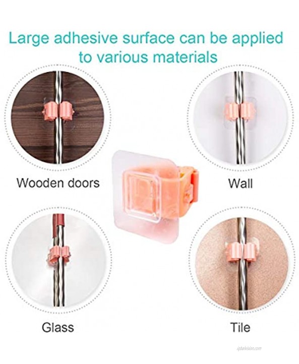 Broom Mop Holder Multifunctional Household Strong Adhesive