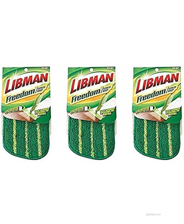 Libman Freedom Spray Mop Refill Pack of 3