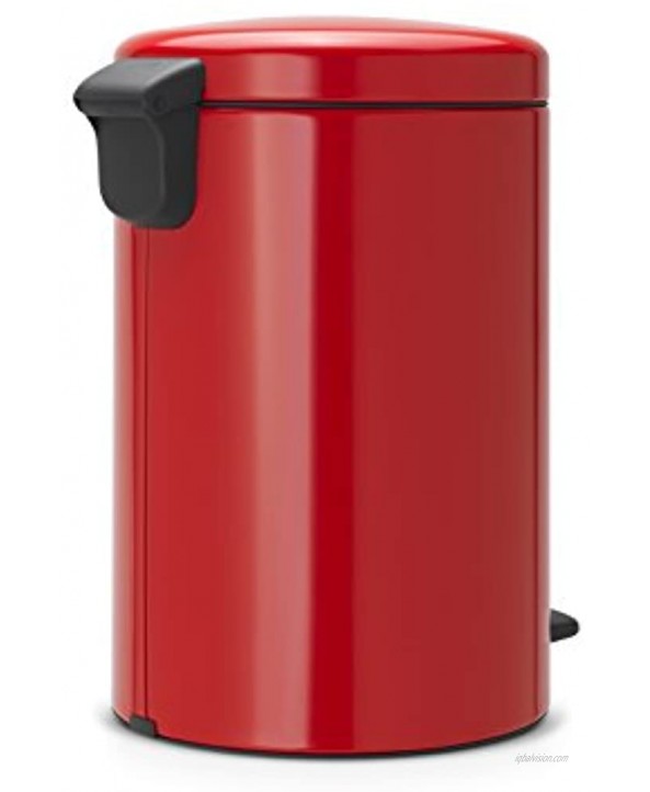Brabantia newIcon Step Trash Can 20 L Passion Red