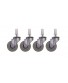 Ettore 85200 Super Bucket Casters Pack of 4