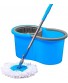 Microfiber Spin Mop Bucket Floor Cleaning System 2 Mop Refills Vom Haus