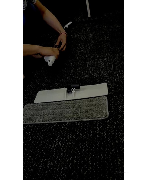 PRAKEITO Spray Mop Microfiber Floor Mop Kit for Floor Cleaning Hardwood Vinyl Ceramic Tile Kitchen Ideal for Pet Owner Spray Mop