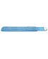 Rubbermaid Commercial Products HYGEN Microfiber Room Mop Pad Damp with Scrubber Single-Sided 24-inch Blue FGQ42500BL00