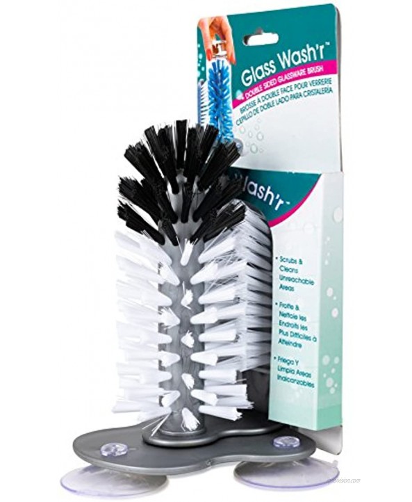 Evriholder SBR Glass Washer With Double Sided Bristle Brush by Evriholder