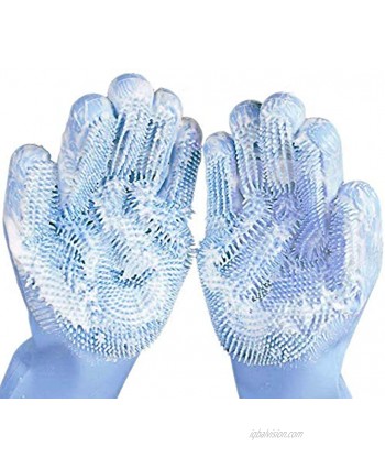 Silicone Dishwashing Gloves,Dish Gloves for Kitchen Cleaning