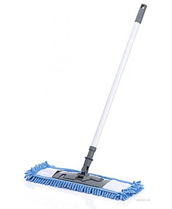 SHIHUAN Chenille Microfiber Mop with 50 Extendable Handle