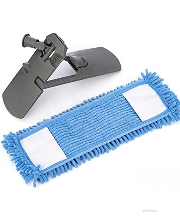 SHIHUAN Chenille Microfiber Mop with 50 Extendable Handle