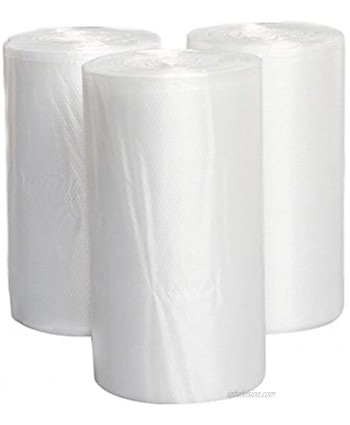 4 Gallon Clear Trash Bags Aijoso Small Trash Bags Bathroom Garbage Bags Wastebasket Can Liners for Bathroom Kitchen Office 15 Liter Trash Can Liners 150 Counts