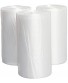 4 Gallon Clear Trash Bags Aijoso Small Trash Bags Bathroom Garbage Bags Wastebasket Can Liners for Bathroom Kitchen Office 15 Liter Trash Can Liners 150 Counts
